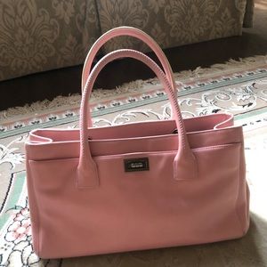 Vintage Authentic Baby Pink CHANEL Handbag